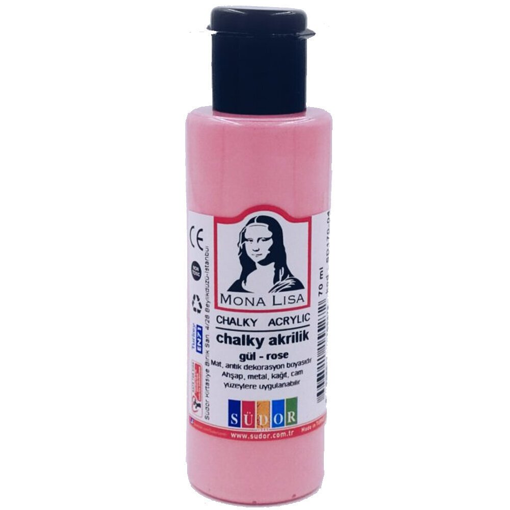 Mona Lisa Akrilik Boya Chalky 70 ML Gül SD170-04