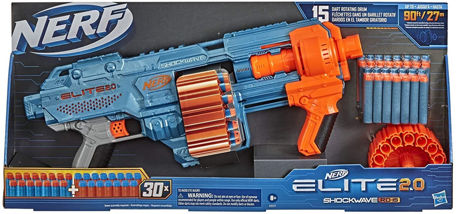 Nerf Elite 2.0 Shockwave Rd-15 E9527