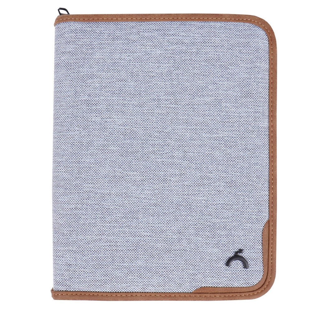 Önder El Portföyü Exculısıve A5 Fermuarlı Gri 805-04