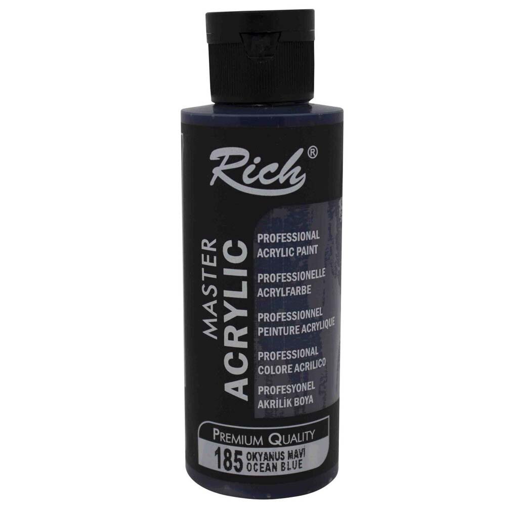 Rich Akrilik Boya Master 120 CC Okyanus Mavi 120-185