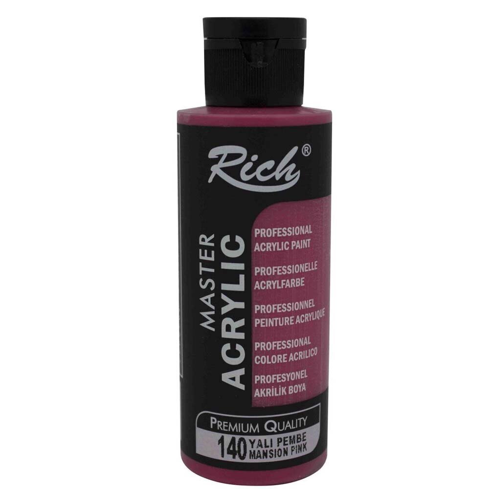 Rich Akrilik Boya Master 120 CC Yalı Pembe 140