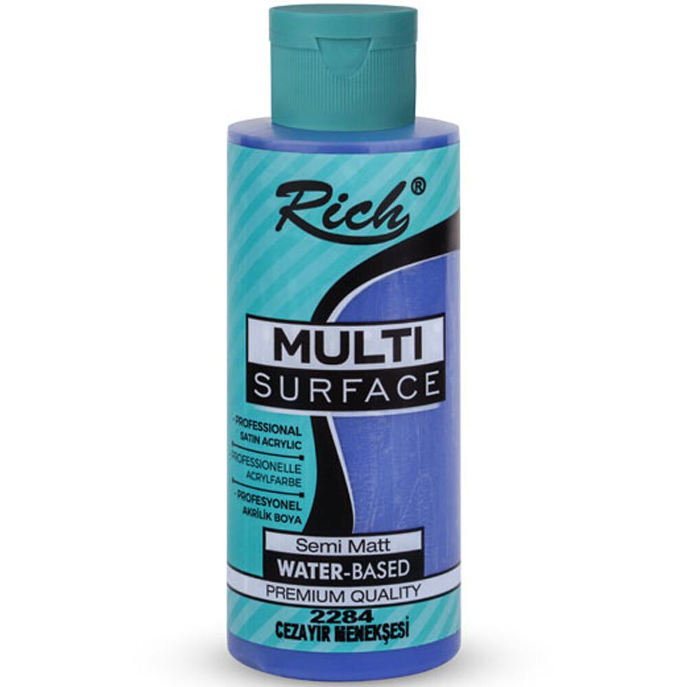 Rich Akrilik Boya Multi Surface 120 CC Cezayir Menekşesi 2284