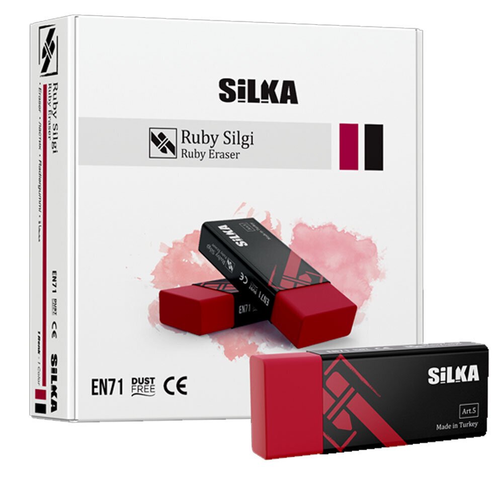 Silka Silgi Ruby Kırmızı 30 LU