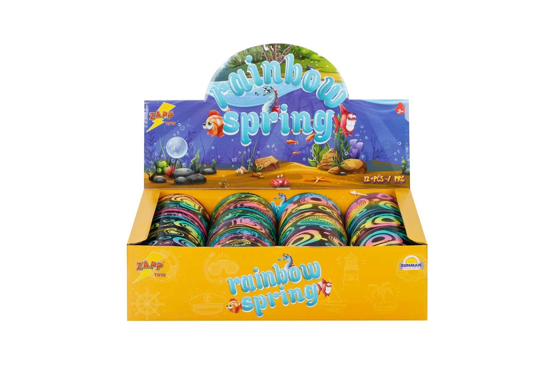 Sunman Oyuncak Rainbow Siyah Neon Stres Yayı S00001093