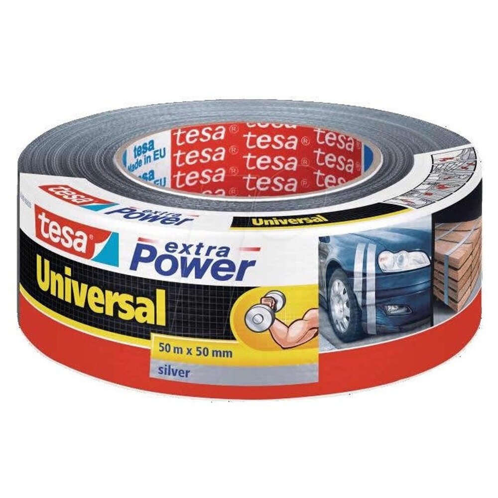 Tesa Bant Power Extra Güçlü Çok Amaçlı Gri 50x48 56389-00002-13