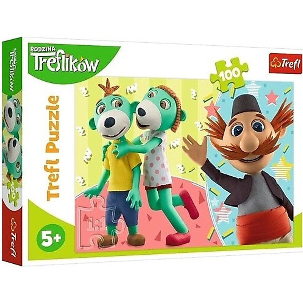 Trefl Puzzle 100 Parça Treflikow 41 x 27,5 Cm 16388