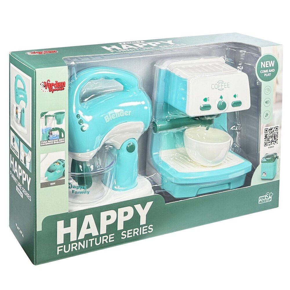 Vardem Oyuncak Kutulu Pilli 2 Li Küçük Uzaktan Kumandalı Ev Aletleri Set VRD-LS8294Q-86Q-79Q-77Q