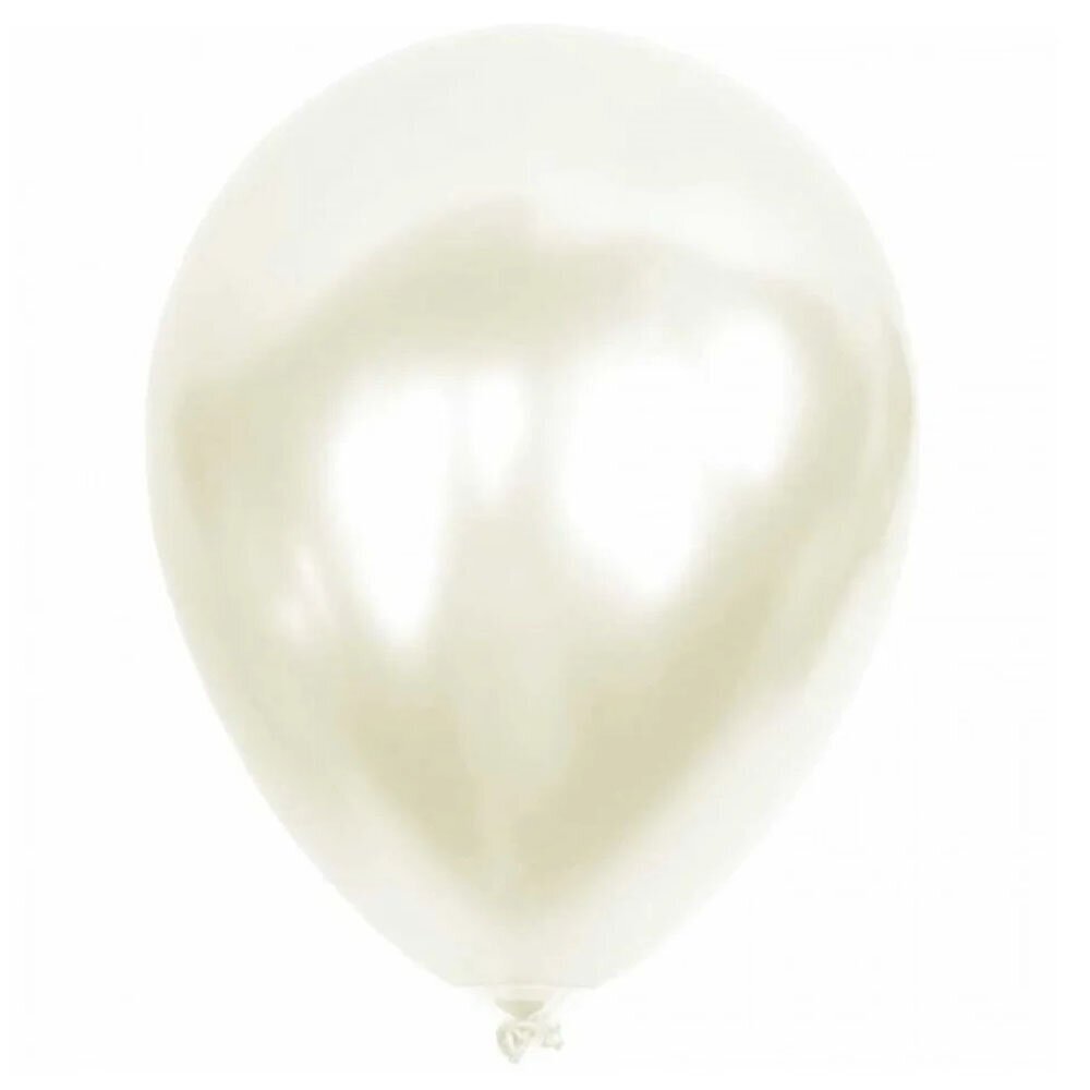 Balonevi Balon 12 Metalik Beyaz 12 Li