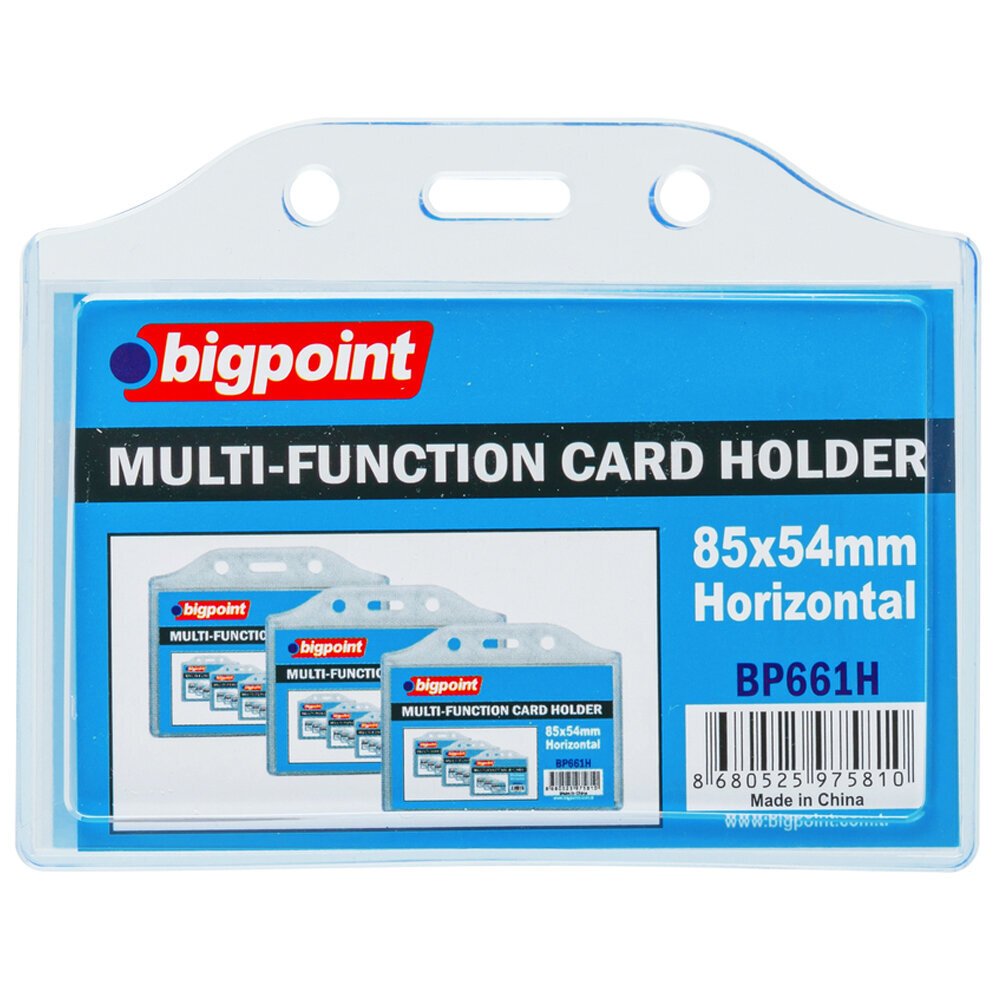Bigpoint Kart Kabı Çok Amaçlı Soft Yatay 85x54 MM BP661H