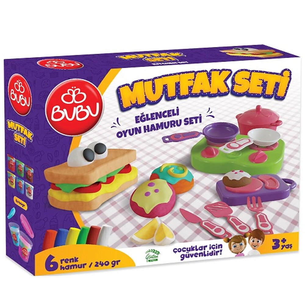 Bu-Bu Oyun Hamuru Seti Mutfak (L) BUBU-OH0015