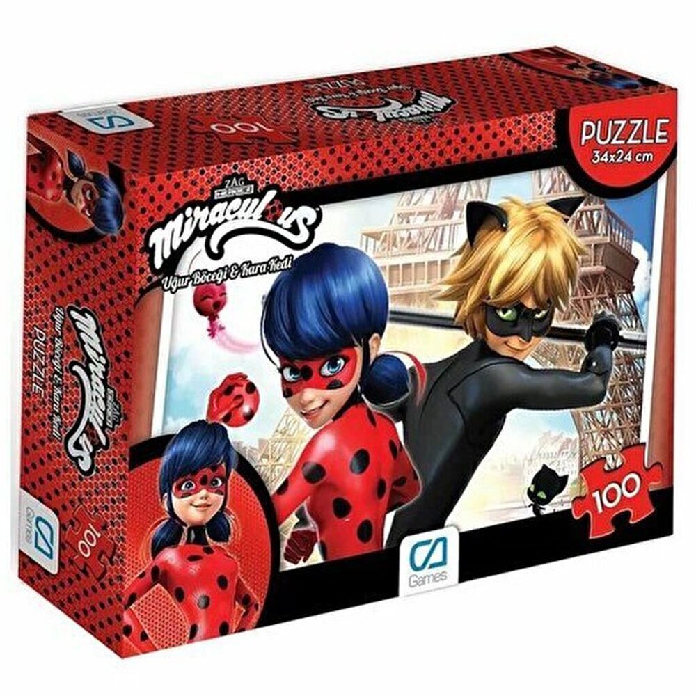 Ca Games Puzzle 100 - 1 Mıraculous 5002