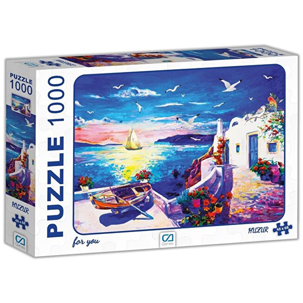 Ca Games Puzzle 1000 Parça Huzur 7000