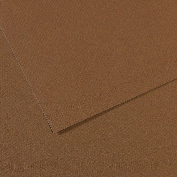 Canson Fon Kartonu (Dokulu) Mı-Teıntes 25 Lİ 50x65 160 GR 133 Sepia 200321404