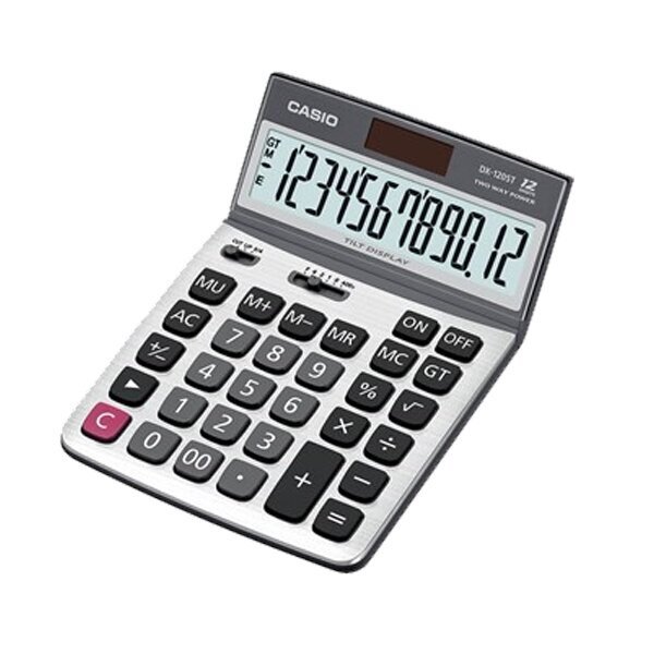 Casio Hesap Makinesi Masa Üstü 12 Hane AX-120ST