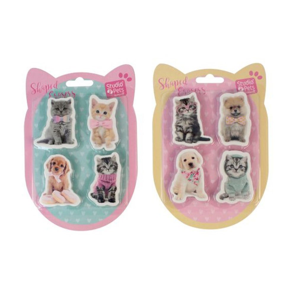Dolphin Studıo Pets Blisterli Silgi Seti PT-783