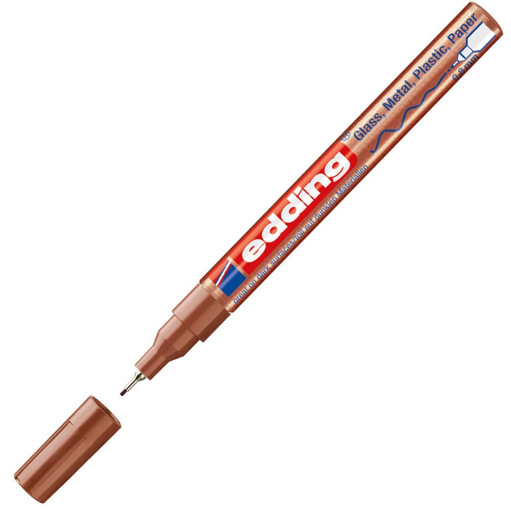 Edding Markör Dekor Boya 0.8 MM Yuvarlak Uçlu Bakır 780