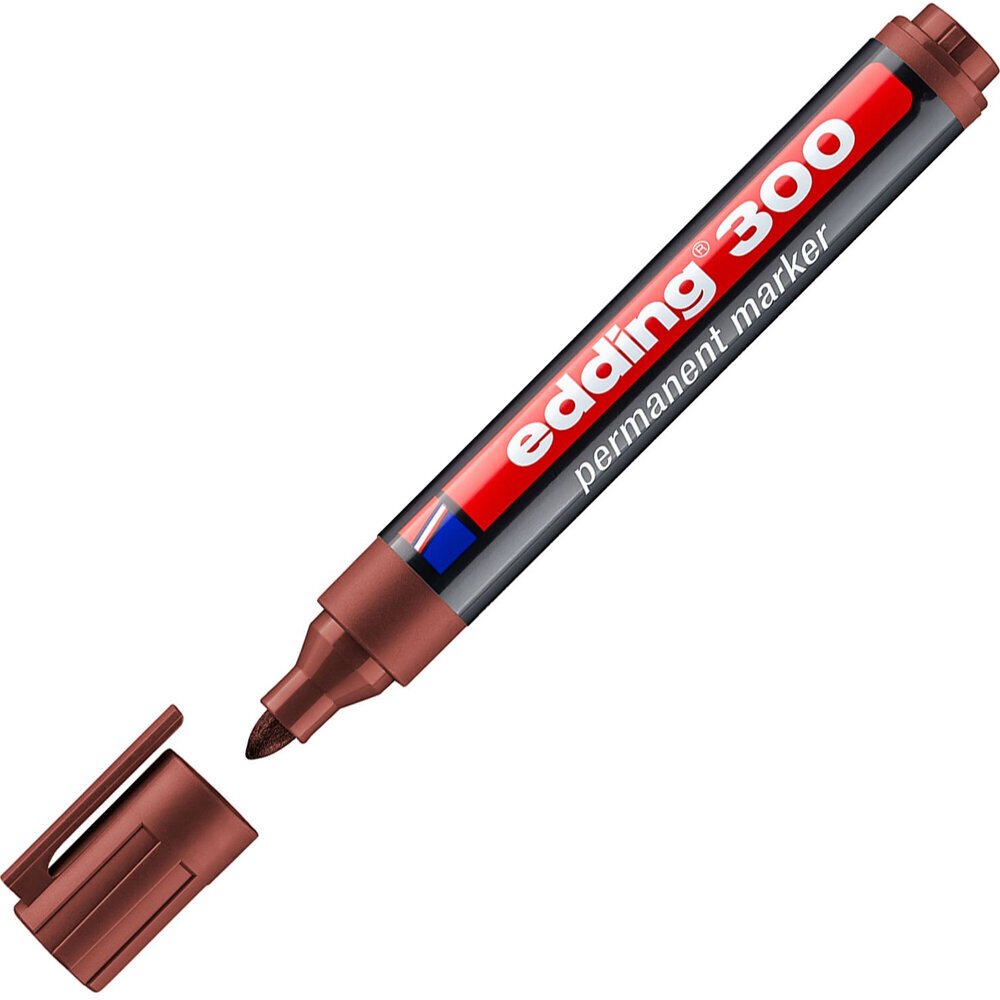 Edding Markör Permanent Yuvarlak Uçlu 1.5-3 MM Kahverengi 300