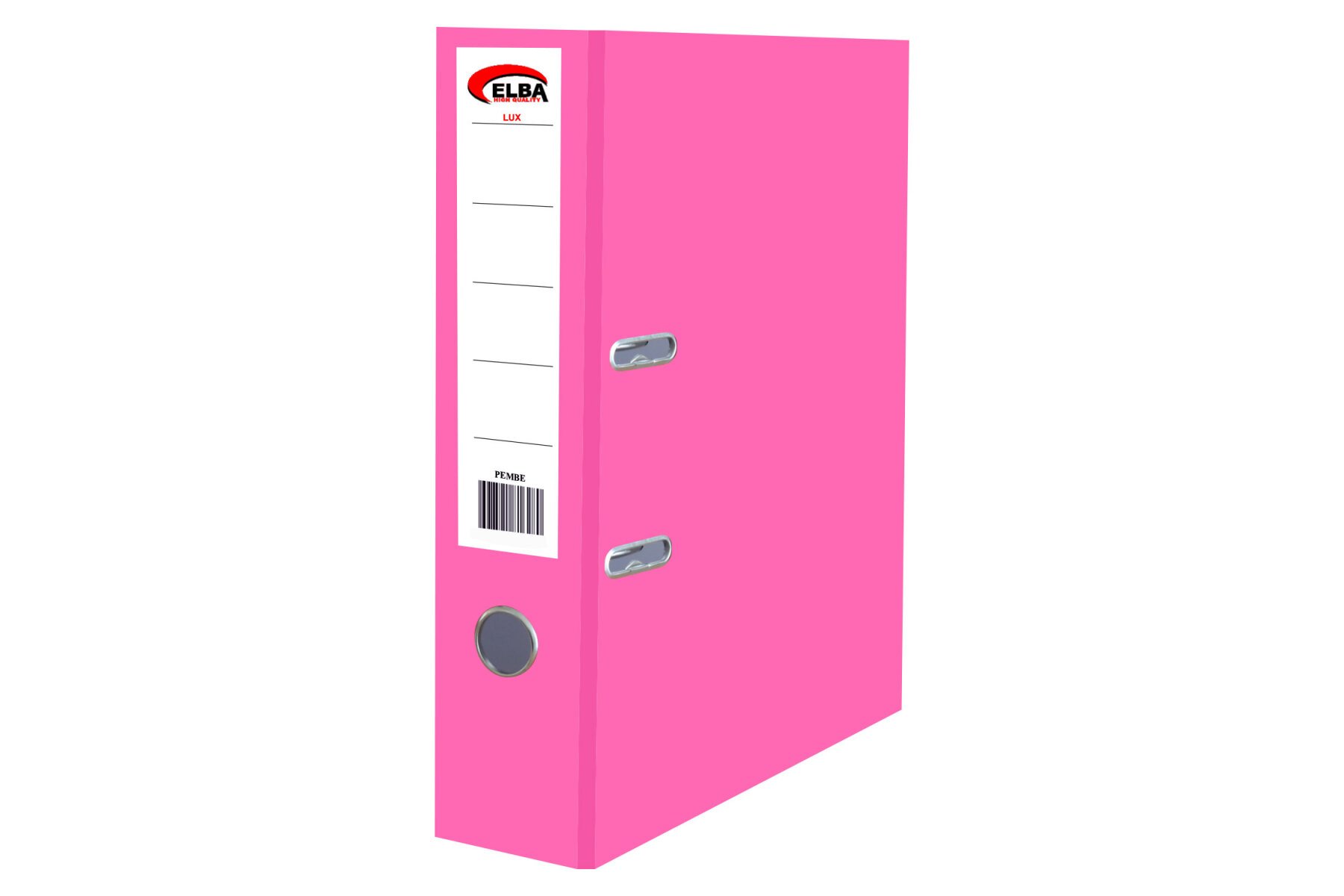 Elba Büro Klasör Geniş Plastik Pembe