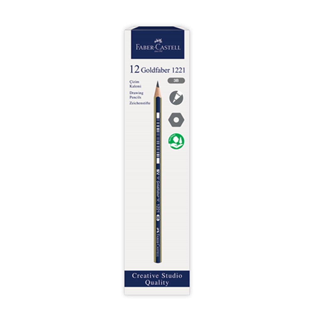 Faber-Castell Kurşun Kalem Dereceli Goldfaber HB 5165 000008