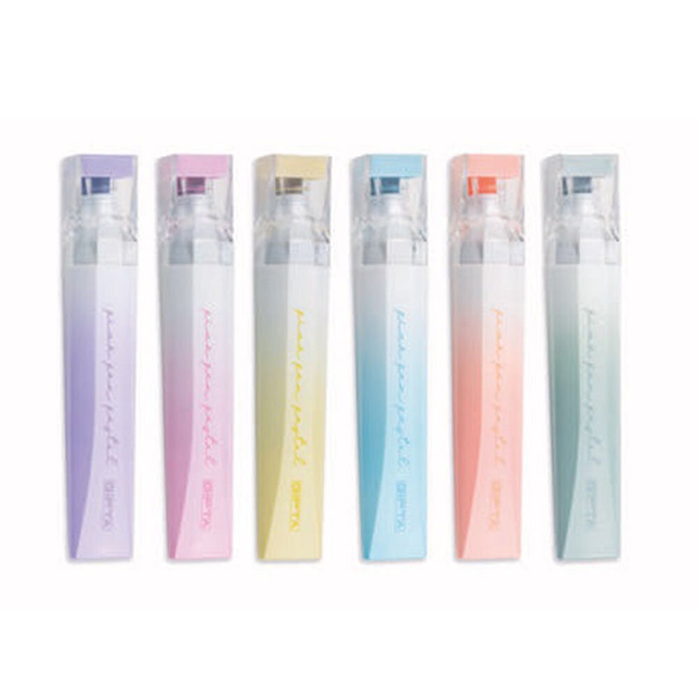 Gıpta Fosforlu Markor Pıckpen Pastel 6 Renk 180 Li Stand