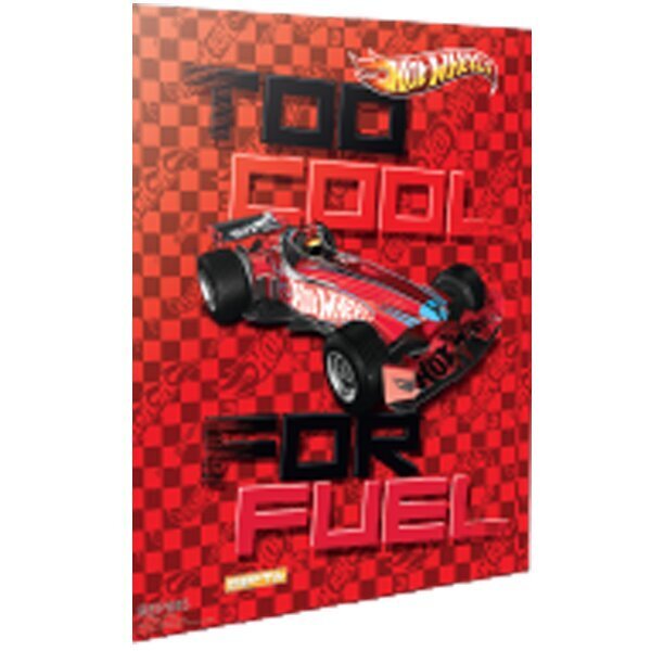 Gıpta Not Defteri Karton Kapak ( 36 Lı Stand ) A6 Hot Wheels 5443