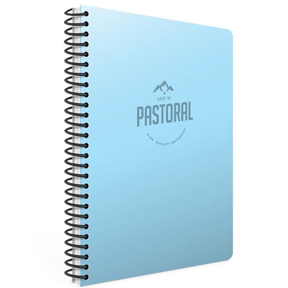 Gıpta Spiralli Plastik Kapak Defter Pastoral A4 96 YP Kare