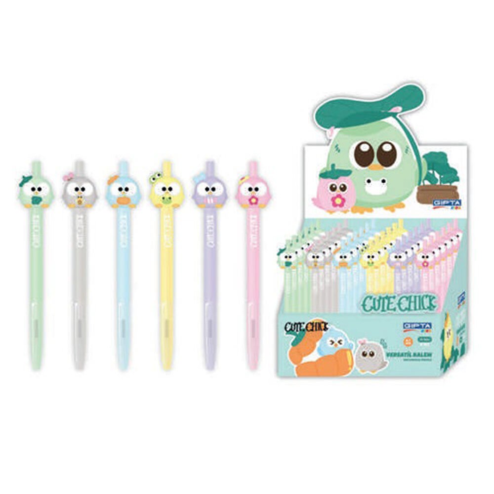 Gıpta Versatil Kalem-Cute Chıck 0.7 MM 24 Lü K1902