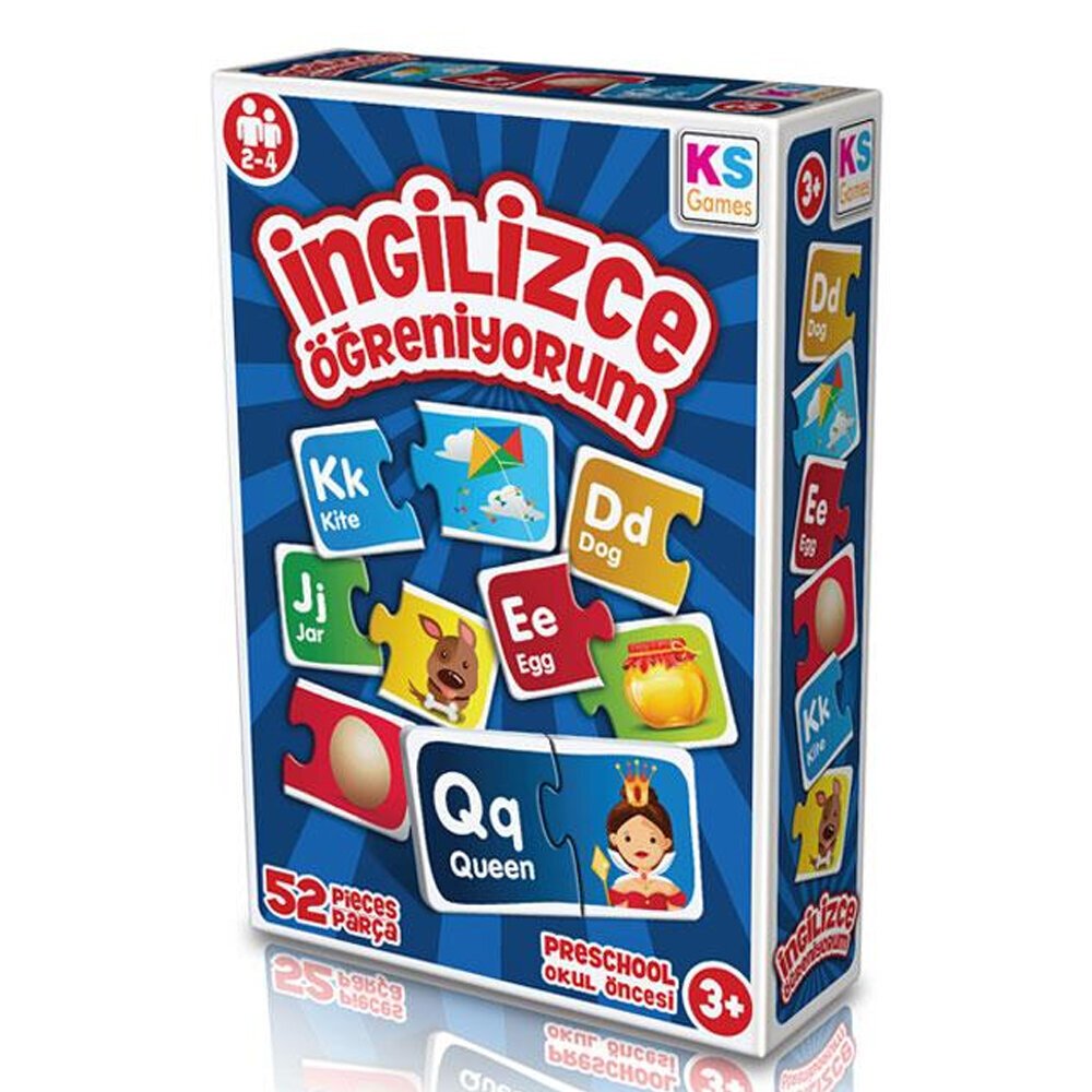 Ks Games İngilizce Öğreniyorum Eğitici Oyunlar Okul Öncesi Eg258