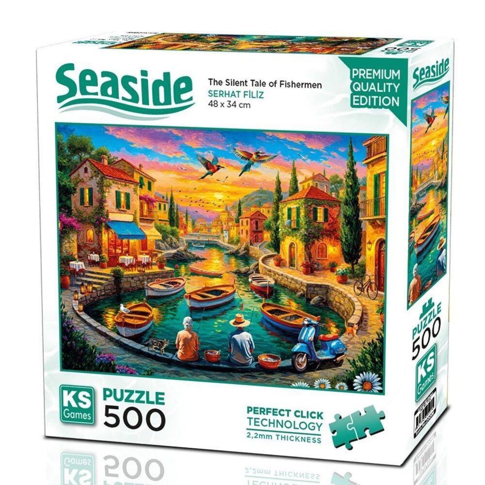 Ks Games Puzzle 500 The Silent Tale Of Fishermen