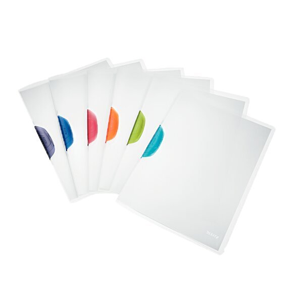 Leitz Sıkıştırmalı Dosya ColorClip Sırttan Klips 30 SY Gri 4174-00-89
