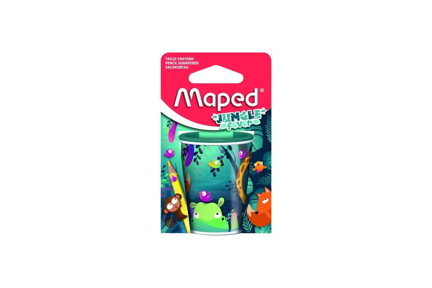 Maped Kalemtıraş Jungle Fever Çift Delik Blıst 044103