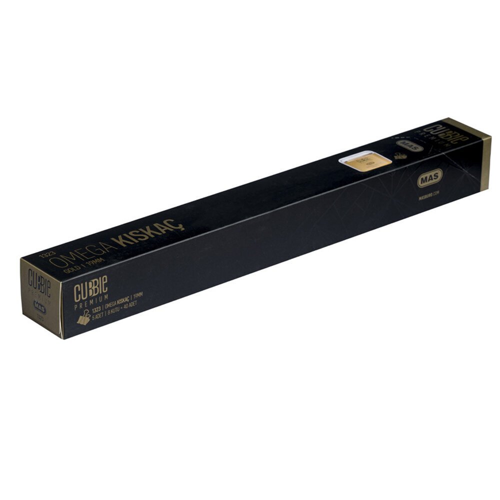 Mas Kıskaç (Klips) Omega Cubbie Premium 19 MM Gold 1323