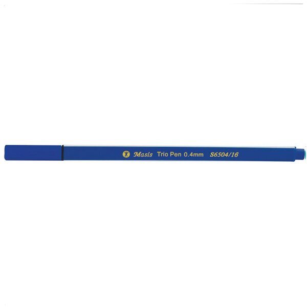 Masis Trio Pen 0.4 MM Koyu Mavi S6504-16