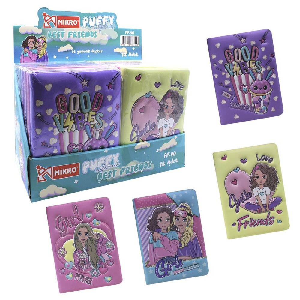 Mikro Not Defteri Puffy Best Frıends PF-90