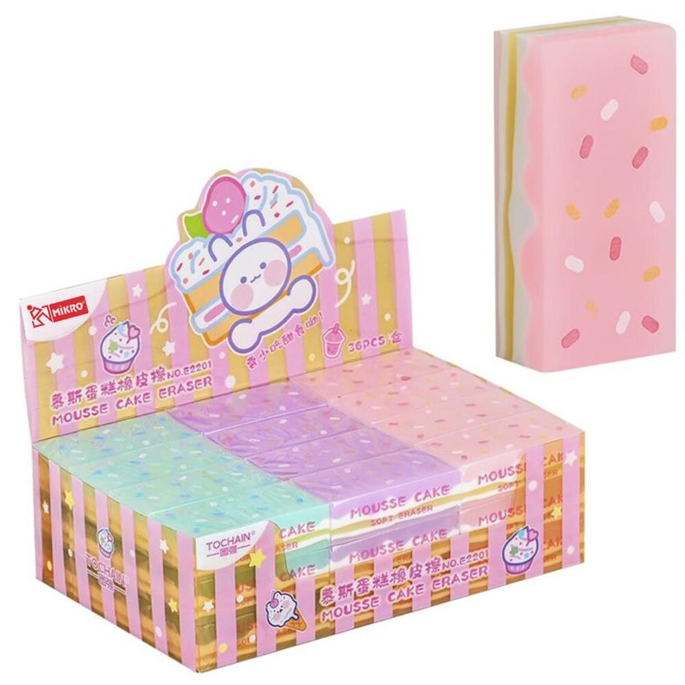 Mikro Silgi Muse Cake Eco Pvc 36 Lı E2201