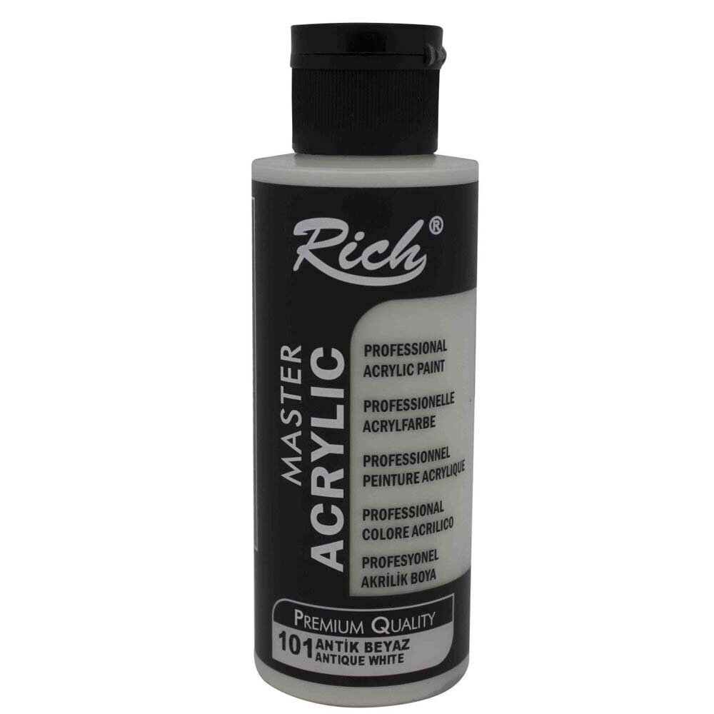 Rich Akrilik Boya Master 120 CC Antik Beyaz 120-101