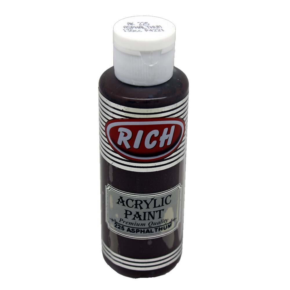 Rich Akrilik Boya Master 120 CC Asphalthum 120-225