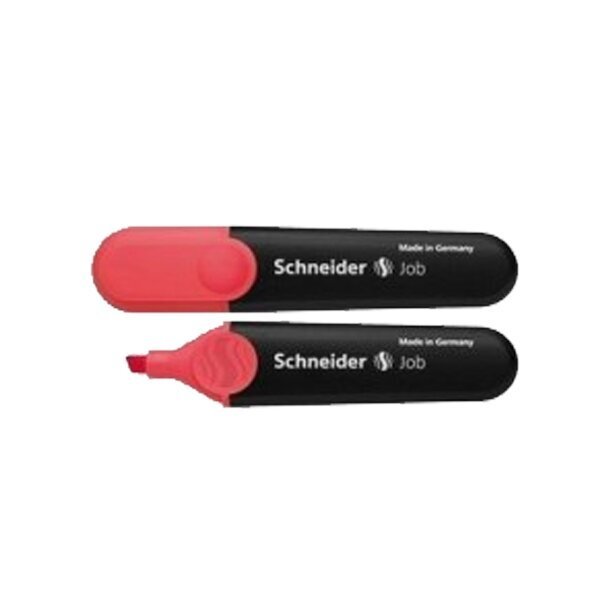 Schneider Fosforlu Kalem Job Kırmızı 150