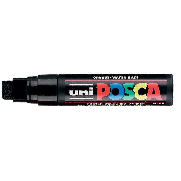 Uni-Ball Markör Boyama Posca Su Bazlı Poster 15.0 MM Siyah PC-17K