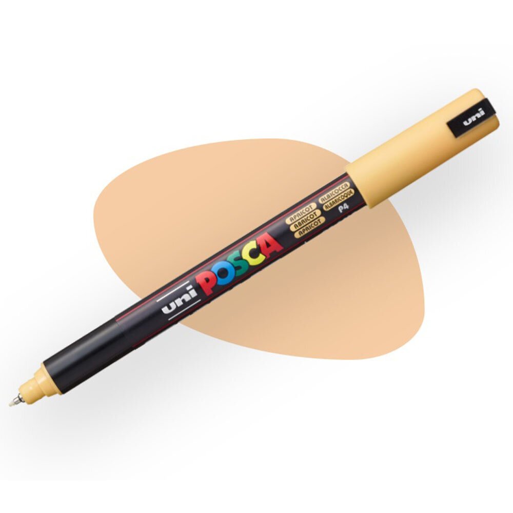 Uni-Ball Posca 0.7 Su Bazlı Boyama Markörü Kayısı N