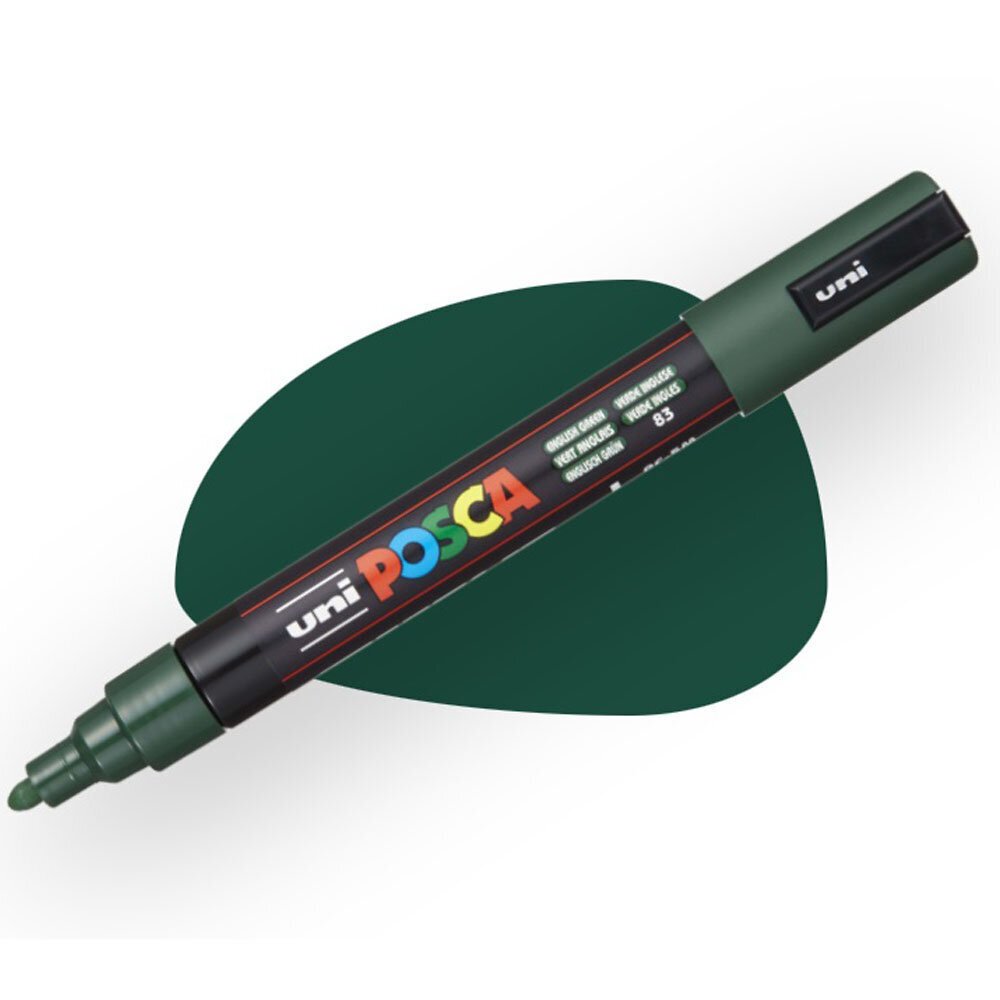 Uni-Ball Posca 1.8-2.5 Su Bazlı B.Markörü İngiliz Yeşili N PC-5M