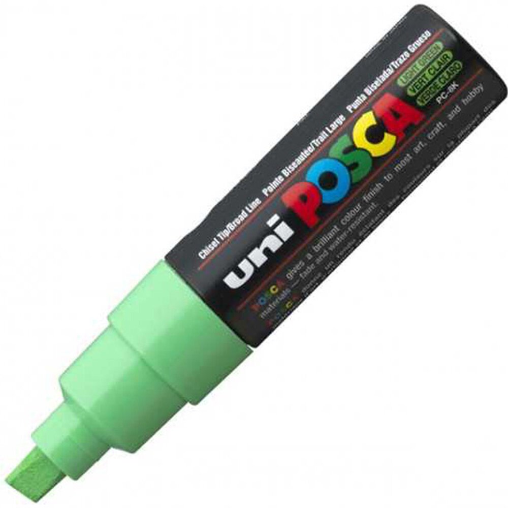 Uni-Ball Posca 8.0 Su Bazlı Poster Markörü A.Yeşil PC-8K