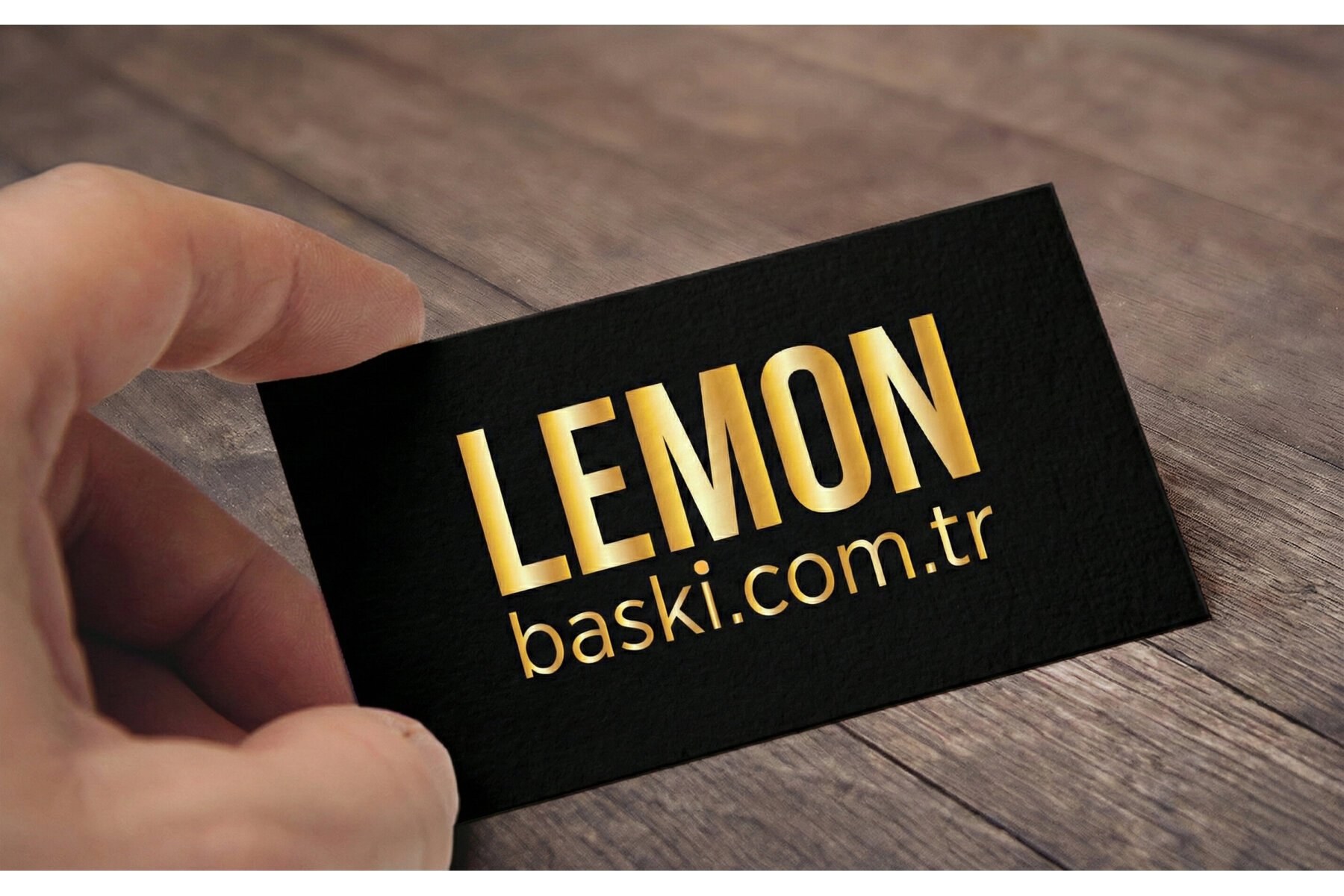 Varak Yaldızlı Kartvizit