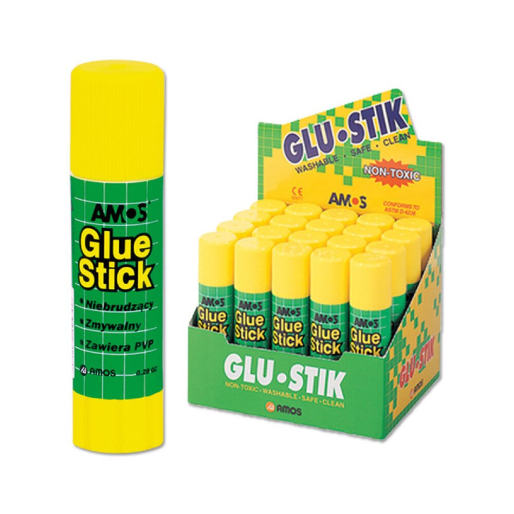 Amos Stick Yapıştırıcı Beyaz 22 GR GSW8