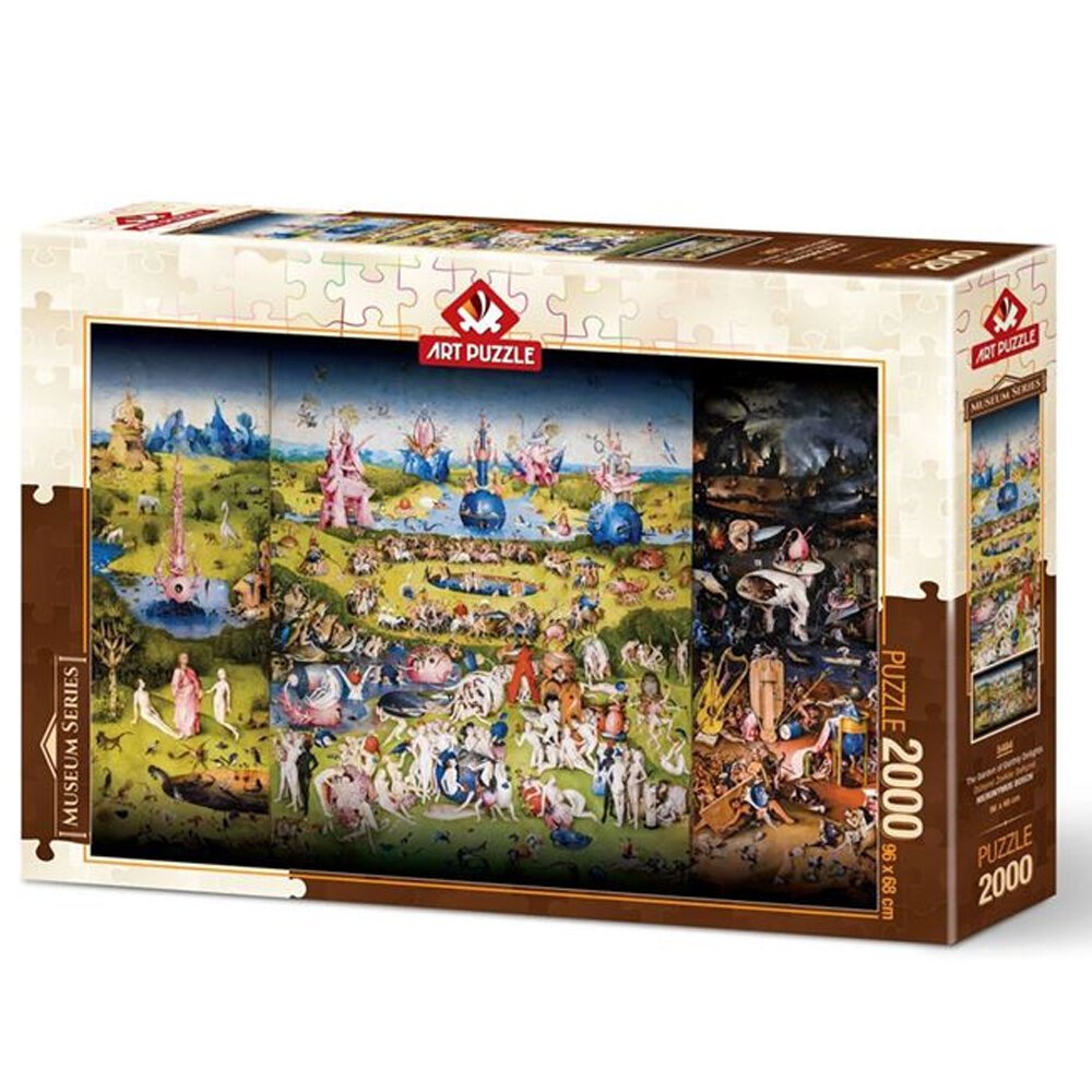 Art Puzzle 2000 Parça Dünyevi Zevkler Bahçesi Hieronymus Bosch 5494