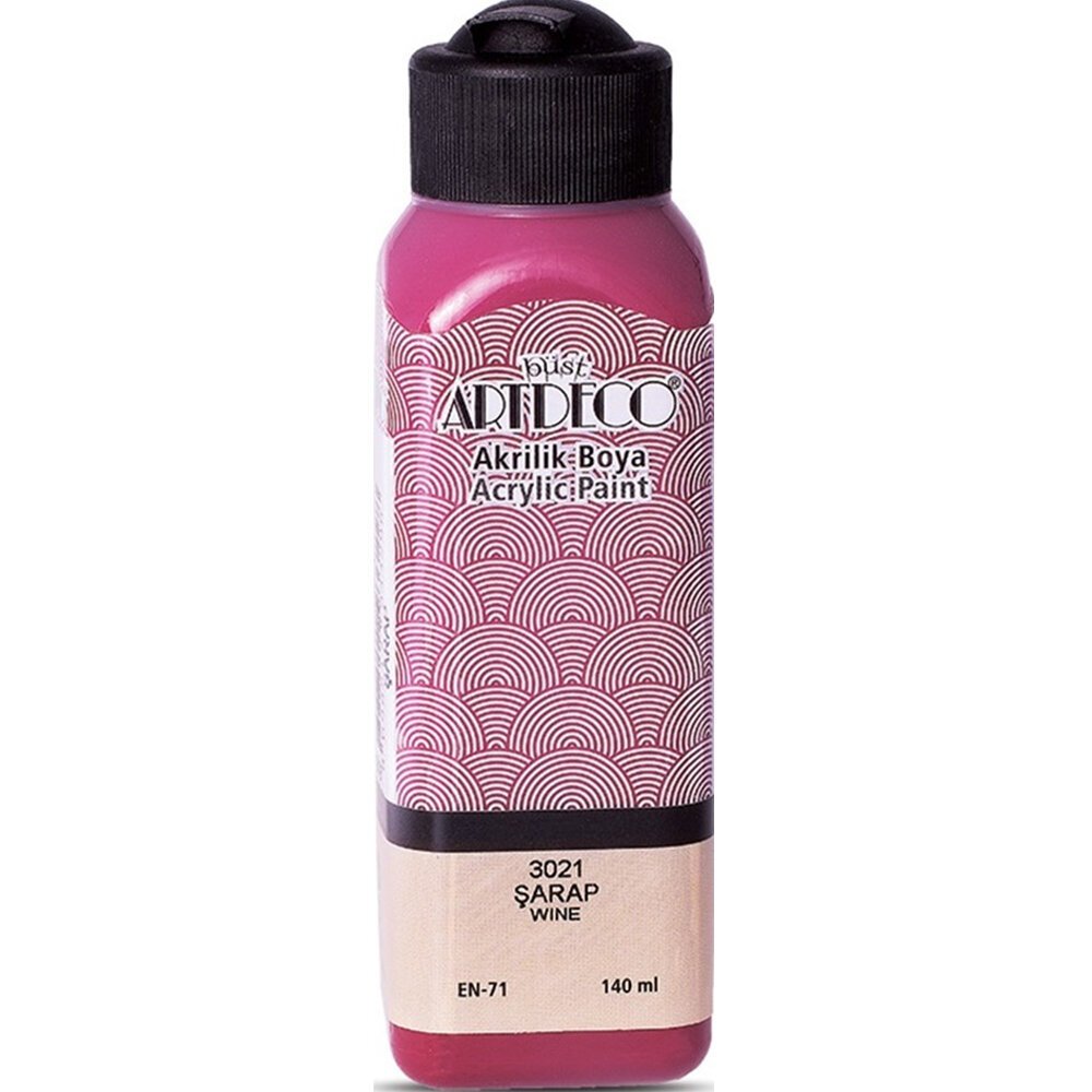 Artdeco Akrilik Boya 140 ML Şarap 070R-3021