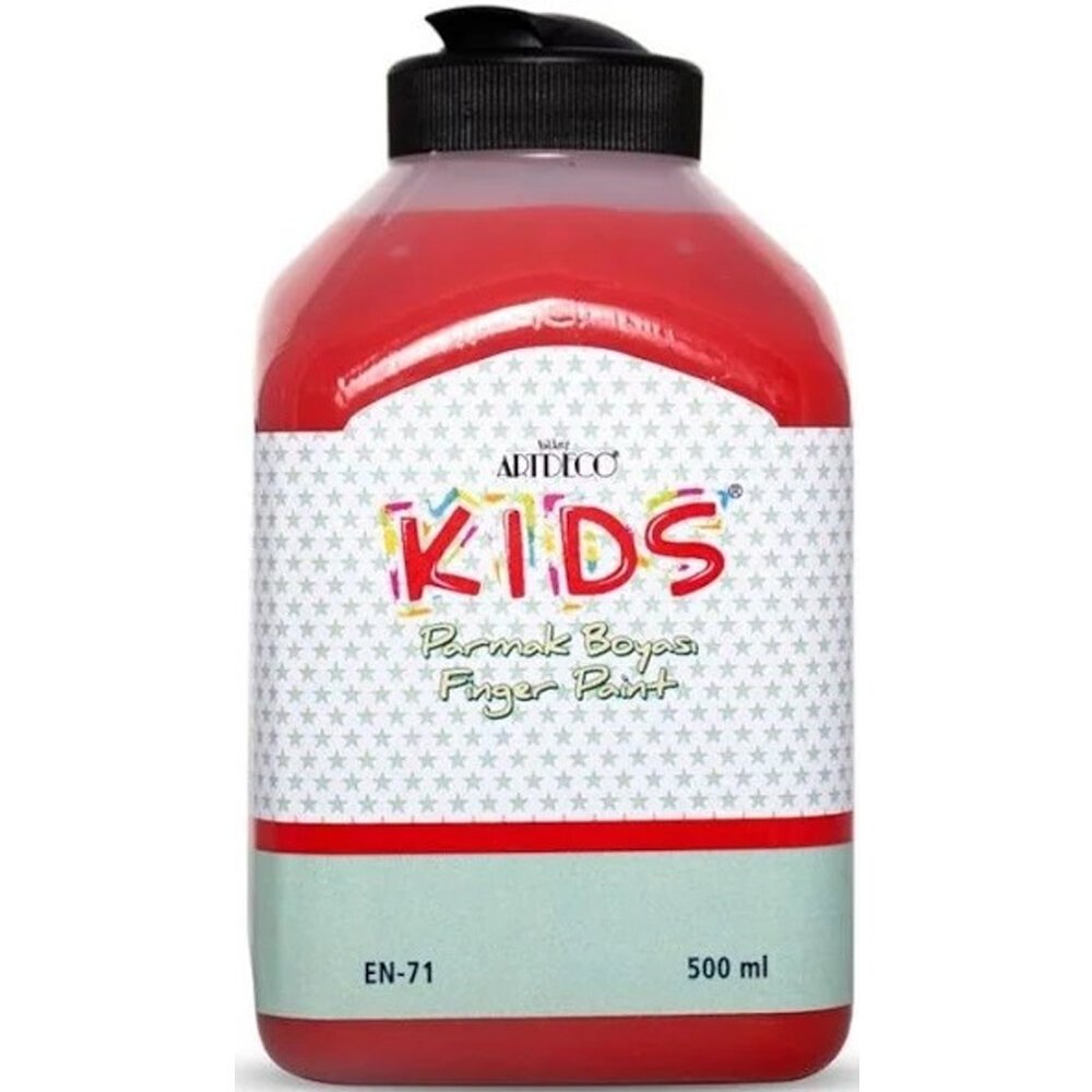 Artdeco Kids Parmak Boyası 500 ML Kırmızı 340