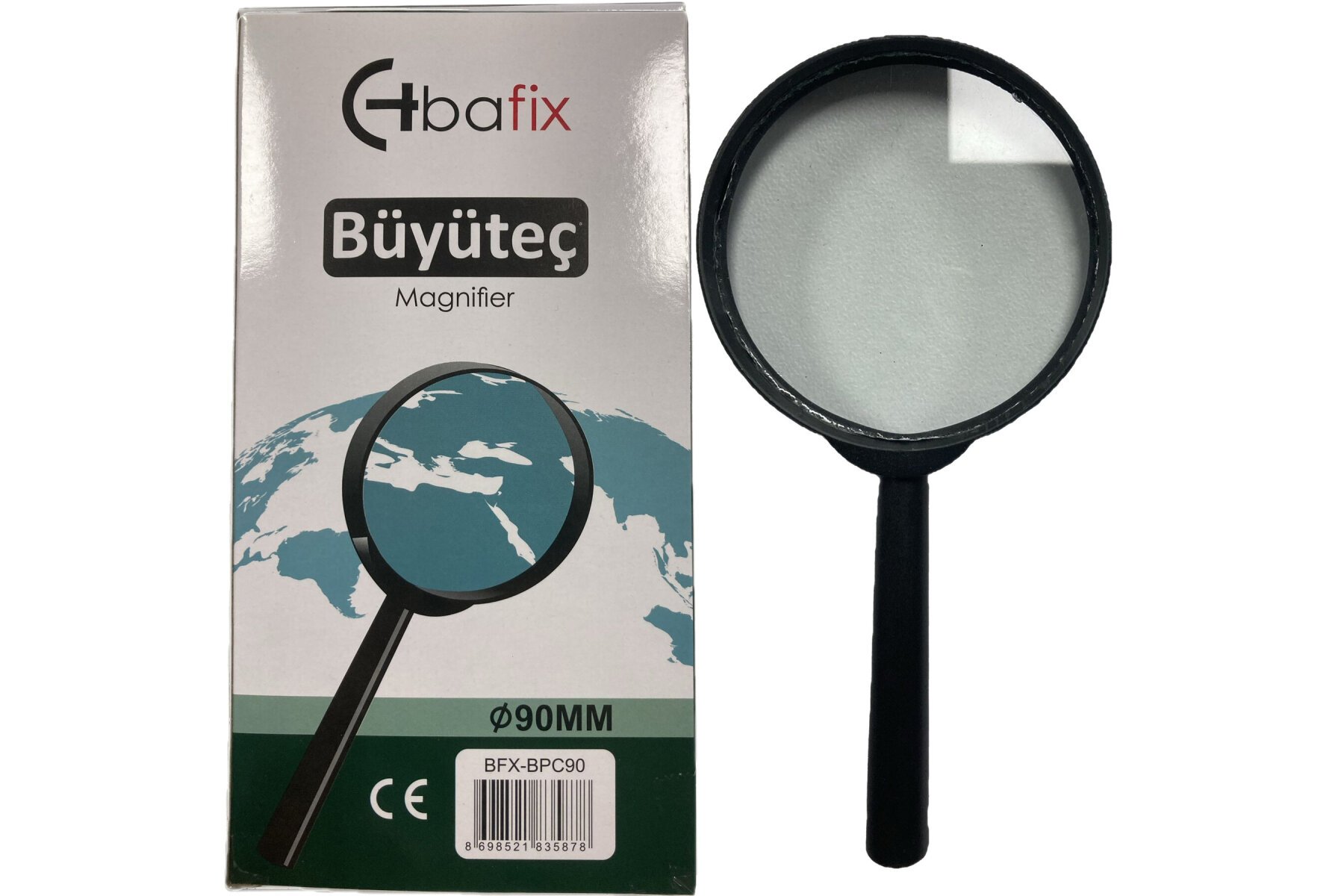 Bafix Büyüteç Plastik Çerçeveli 90 MM BFX-BPC90