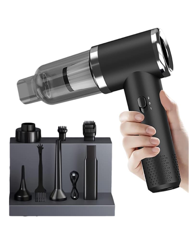 Enkado Raca Vacuum Siyah Şarjlı 2 Kademeli 12.000 Pa  Üflemeli El Araç Süpürgesi