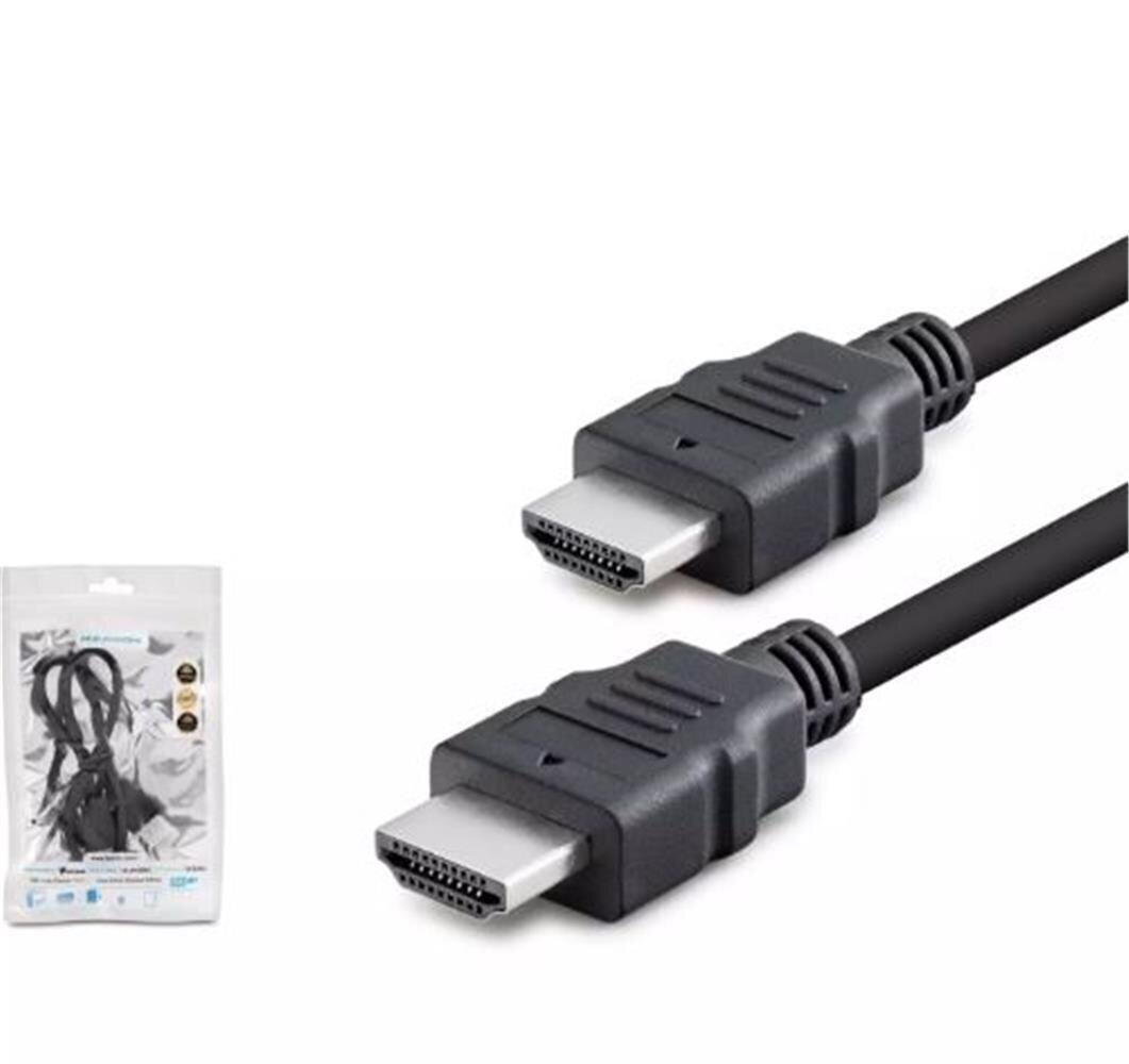 HADRON HDX2026 HDMI (M) TO HDMI (M) KABLO PVC 1.5M SİYAH